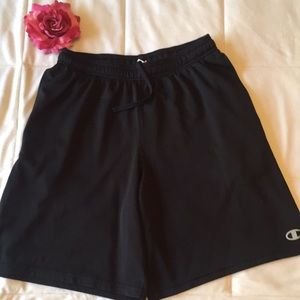 Black Champion Shorts